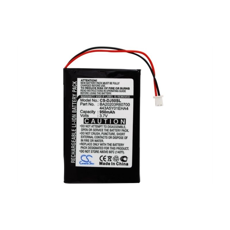 Li-ion Battery Fits Dell, Jukebox Dj 5gb, Jukebox Hvd3t, 3.7v, 950mah Media Player Cameron Sino Technology Limited