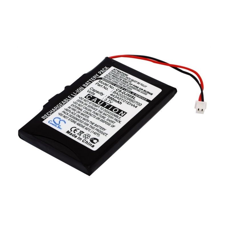Li-ion Battery Fits Dell, Jukebox Dj 5gb, Jukebox Hvd3t, 3.7v, 950mah Media Player Cameron Sino Technology Limited