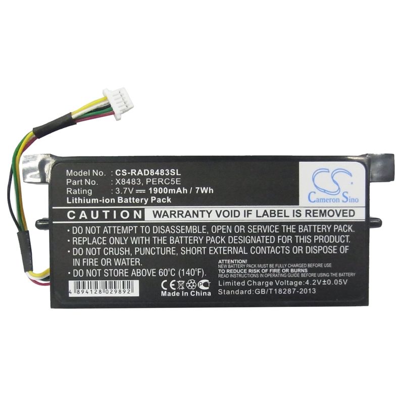 Li-ion Battery Fits Dell, Kr174 Perc6, Poweredge Perc5e With Bbu Connector Cable, 3.7v, 1900mah Industrial Cameron Sino Technology Limited (Suspended)