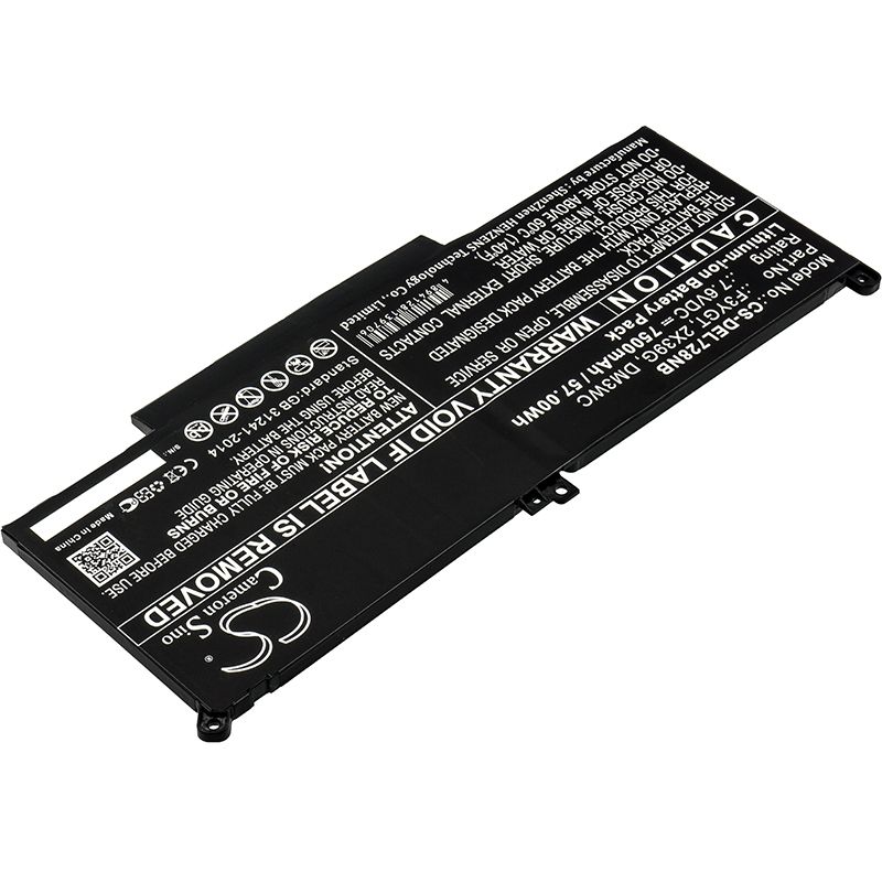 Li-ion Battery Fits Dell, Latitude 12 7000, Latitude 12 7290, Latitude 13 7000 7390 7.6v, 7500mah Notebook & Laptop Cameron Sino Technology Limited