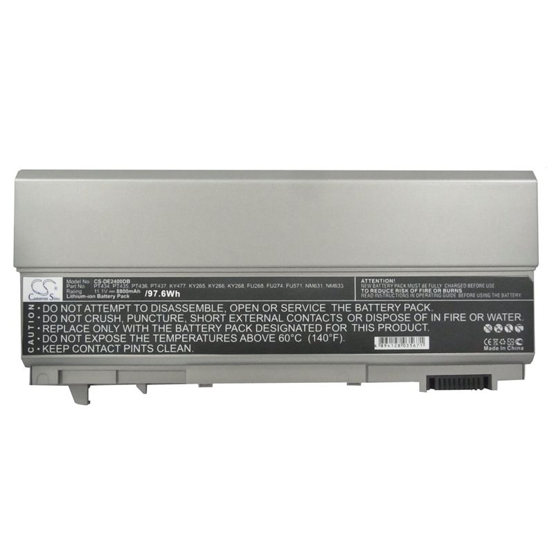 Li-ion Battery Fits Dell, Latitude 6400 Atg, Latitude E6400, Latitude E6400 Atg 11.1v, 8800mah Computer Cameron Sino Technology Limited (Suspended)