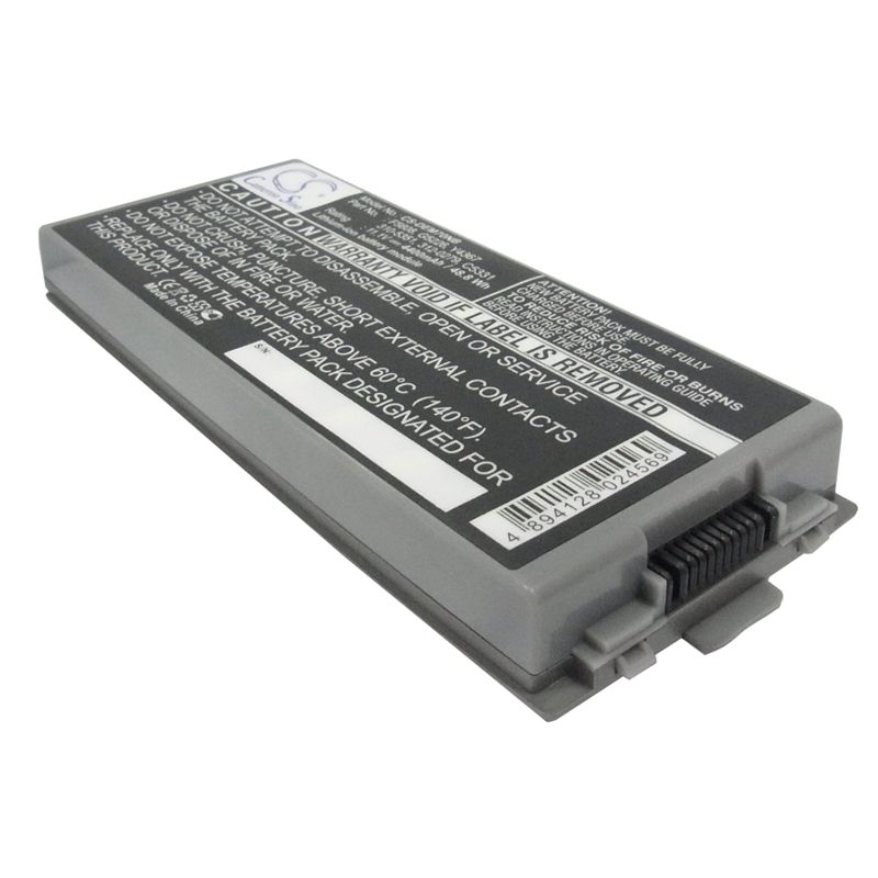 Li-ion Battery fits Dell, latitude D810, precision M70 11.1V, 4400mAh Notebook & Laptop Cameron Sino Technology Limited