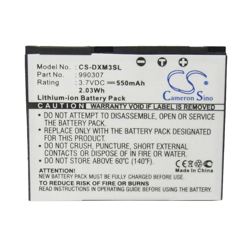 Li-ion Battery Fits Delphi, Sa10225, Xm Skyfi 3, 3.7v, 550mah Media Player Cameron Sino Technology Limited