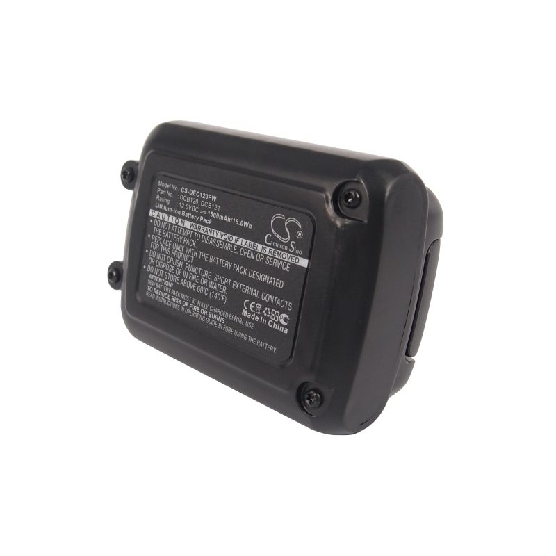 Li-ion Battery fits Dewalt, 12v Max Li-ion, Dcd700, Dcd710 12.0V, 1500mAh Power Tools Cameron Sino Technology Limited