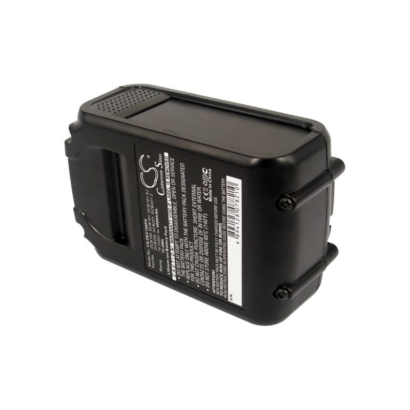 Li-ion Battery Fits Dewalt, Cl3.c18s, Dcd740, Dcd740b 18.0v, 4000mah Power Tools Cameron Sino Technology Limited