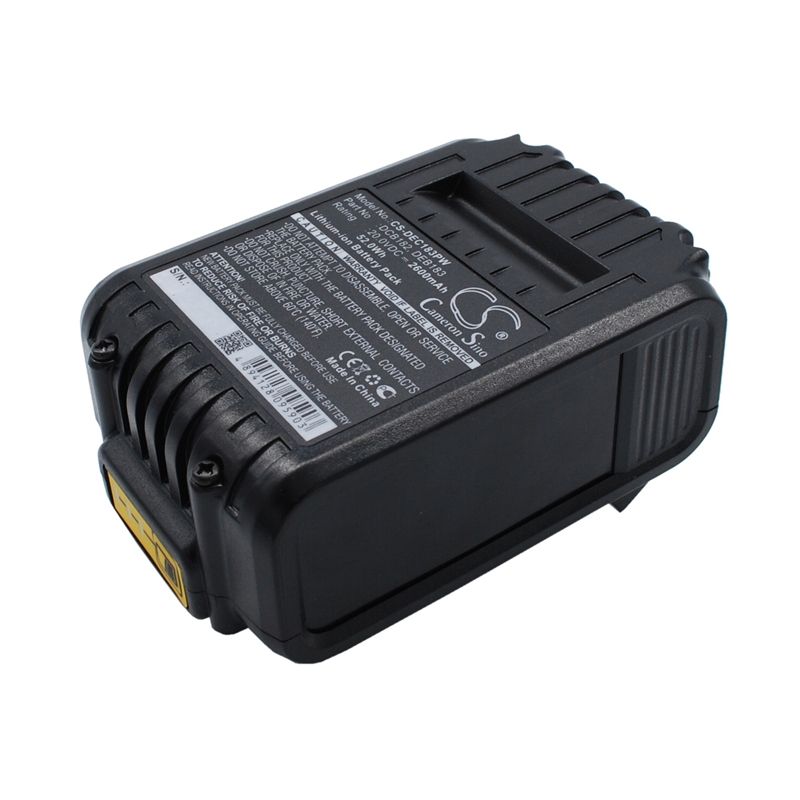 Li-ion Battery Fits Dewalt, Dcd740, Dcd740b, Dcd780 20.0v, 2600mah Power Tools Cameron Sino Technology Limited