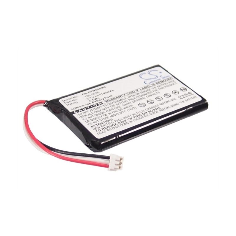 Li-ion Battery fits Digital Ally, Dv-500ultra, Dvb-500, Dvm-500 Plus 3.7V, 1100mAh Camera Cameron Sino Technology Limited