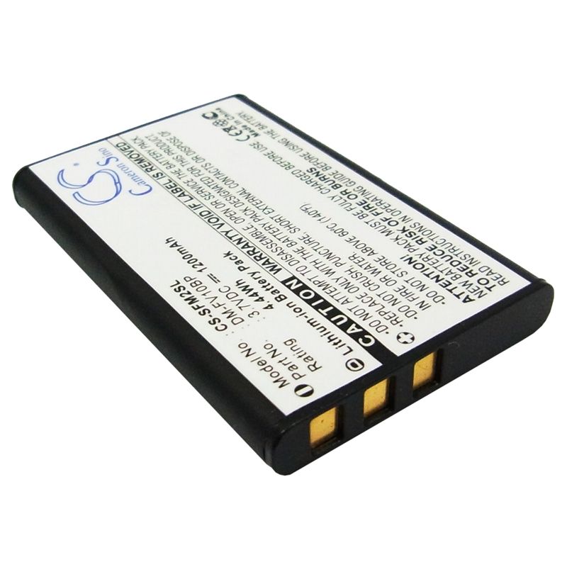 Li-ion Battery fits Dm-tech, Dm-av10, Govideo, Pvp4040 3.7V, 1200mAh Media Player Cameron Sino Technology Limited