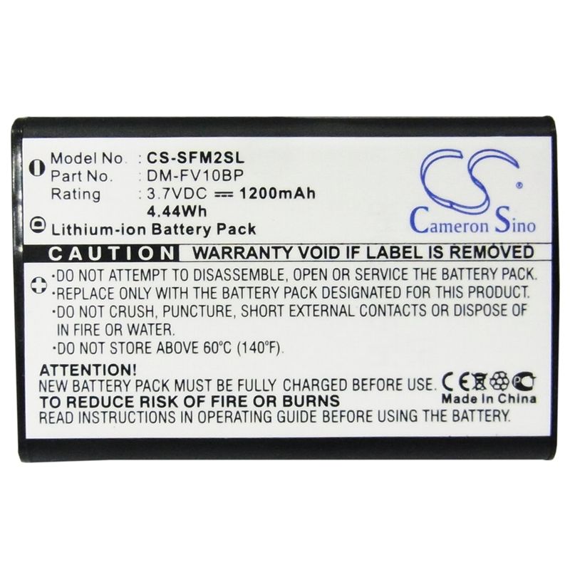 Li-ion Battery fits Dm-tech, Dm-av10, Govideo, Pvp4040 3.7V, 1200mAh Media Player Cameron Sino Technology Limited