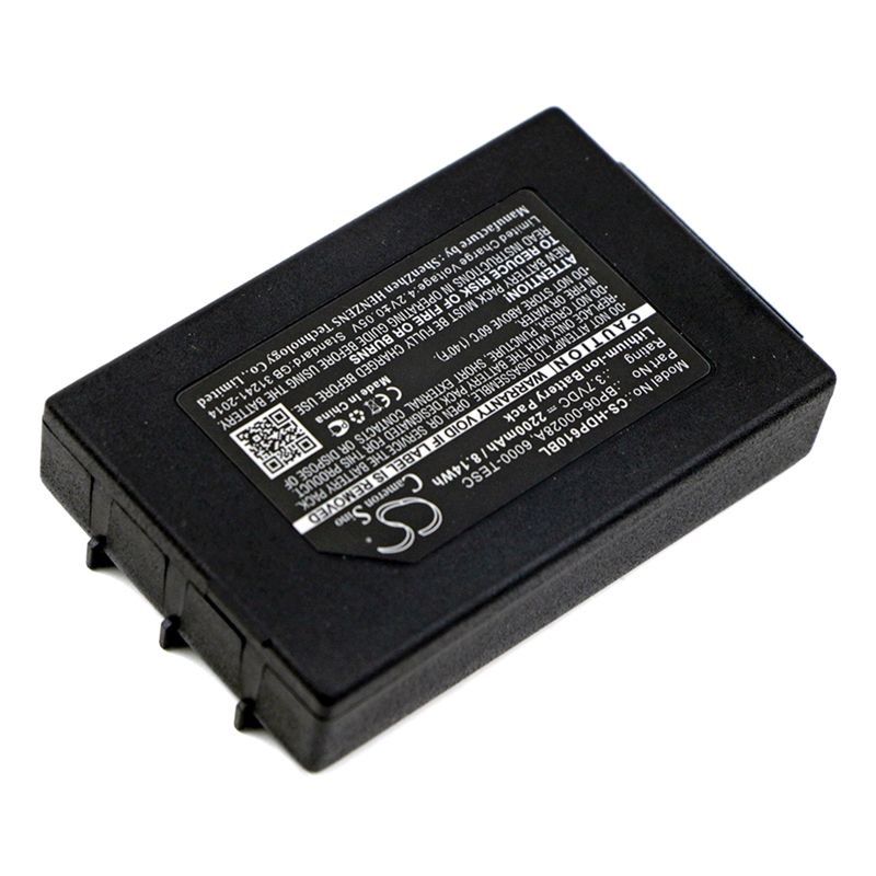 Li-ion Battery Fits Dolphin, 6000lu1, 6100, 6110 3.7v, 2200mah Barcode Scanner Cameron Sino Technology Limited