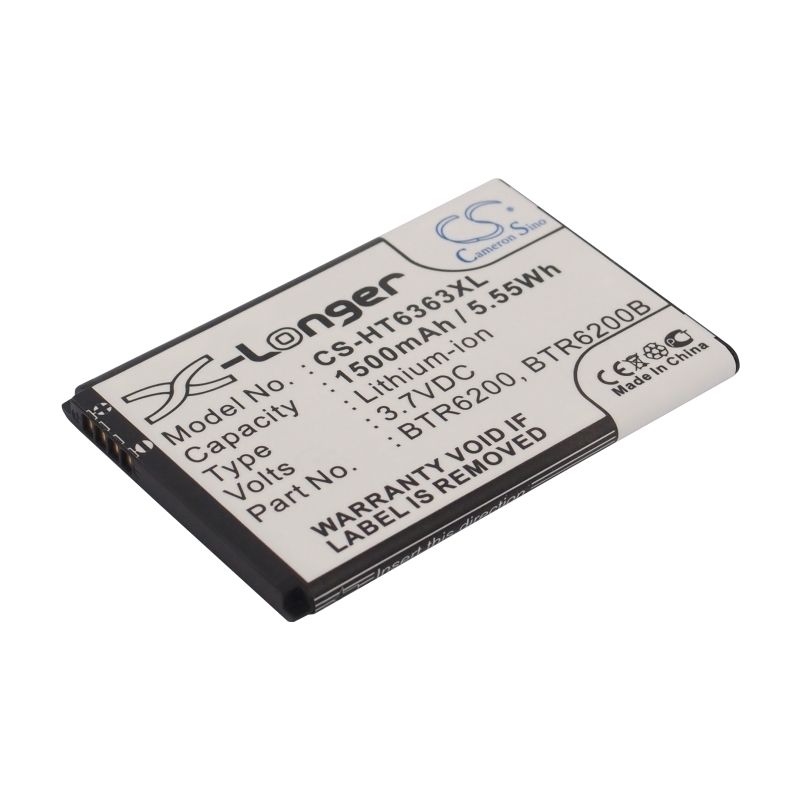 Li-ion Battery fits Dopod, a3333, g7 mini, g8 3.7V, 1500mAh Mobile & SmartPhone Cameron Sino Technology Limited