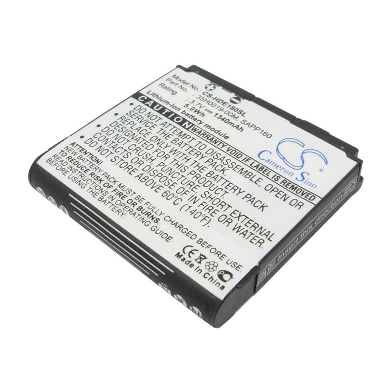 Li-ion Battery fits Dopod, a6188, htc, a6161 3.7V, 1340mAh Communications Cameron Sino Technology Limited