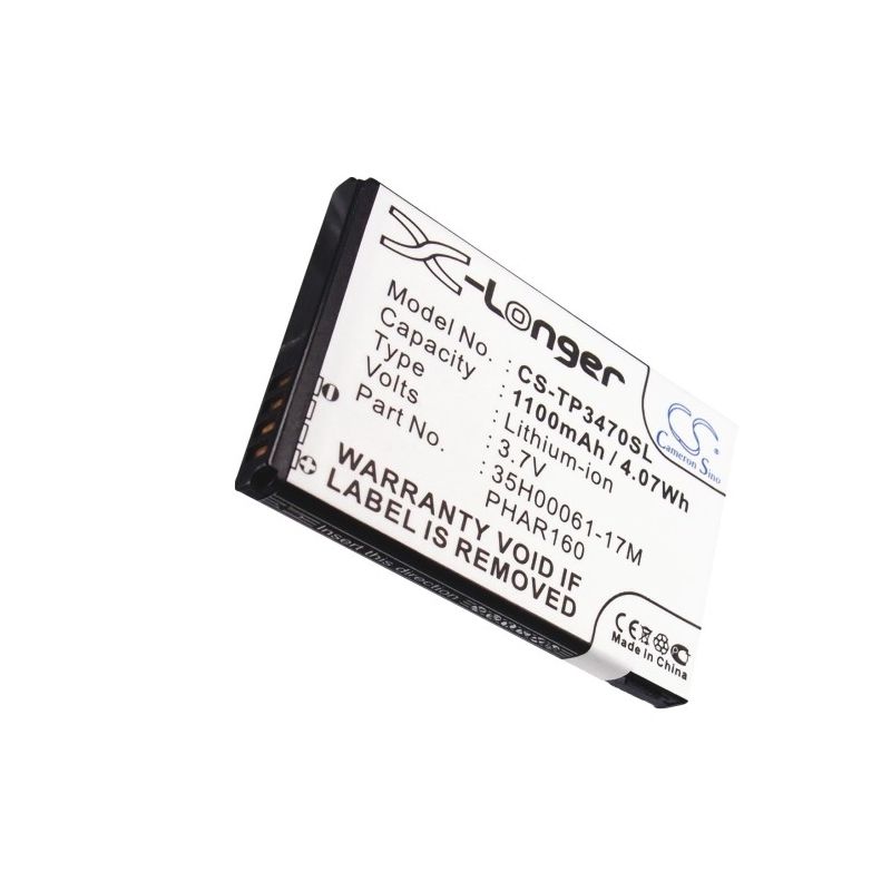 Li-ion Battery fits Dopod, p660, htc, p3470 3.7V, 1100mAh Communications Cameron Sino Technology Limited