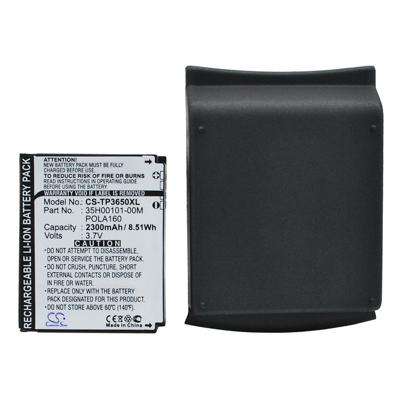 Li-ion Battery fits Dopod, p860, htc, p3650 3.7V, 2300mAh Communications Cameron Sino Technology Limited