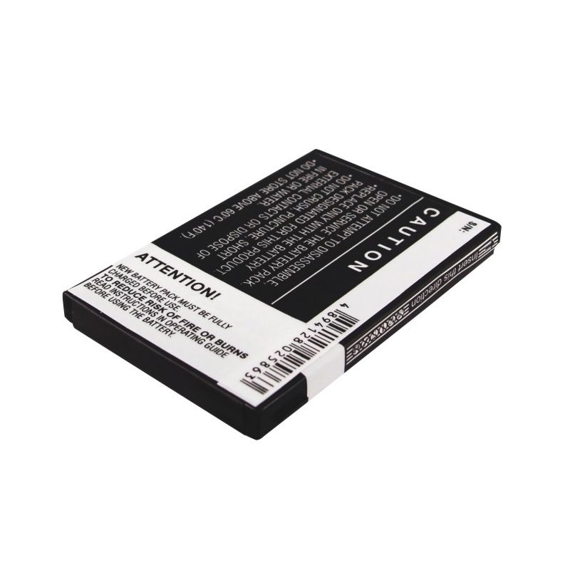 Li-ion Battery fits Dopod, t2222, touch viva, htc 3.7V, 1100mAh Communications Cameron Sino Technology Limited
