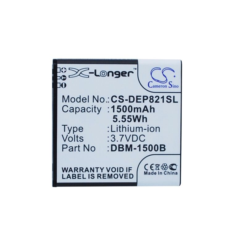 Li-ion Battery fits Doro, liberto 820 mini 3.7V, 1500mAh Mobile & SmartPhone Cameron Sino Technology Limited