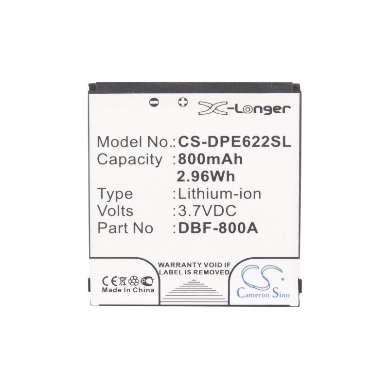 Li-ion Battery Fits Doro, Phoneeasy 520, Phoneeasy 520x, Phoneeasy 606 3.7v, 800mah Mobile & SmartPhone Cameron Sino Technology Limited