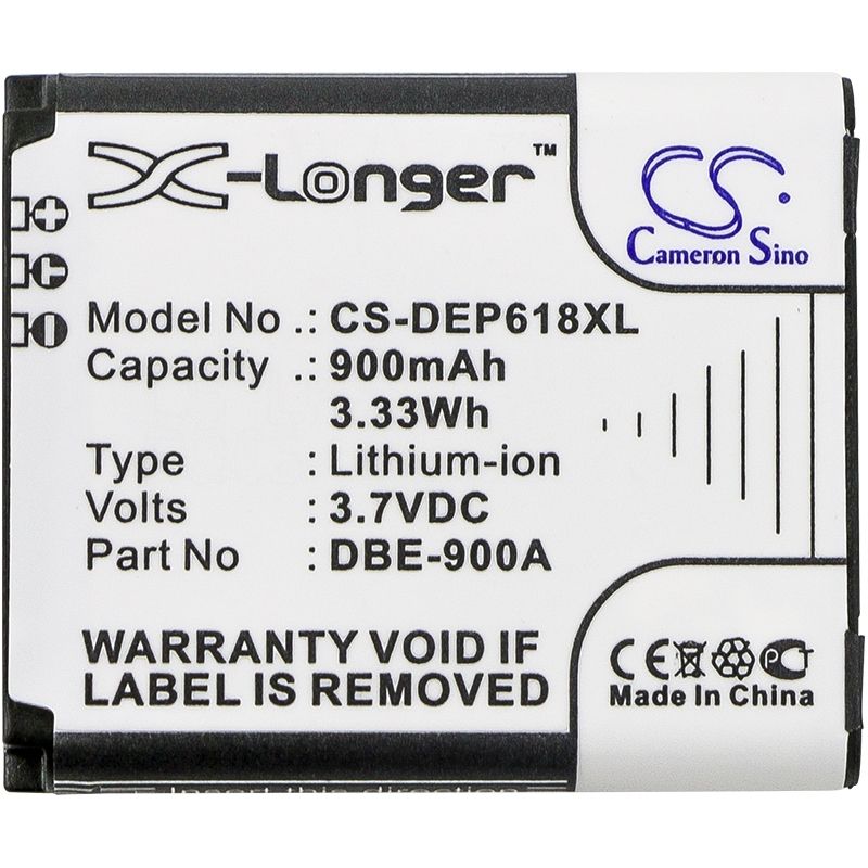 Li-ion Battery fits Doro, phoneeasy 618 3.7V, 900mAh Mobile & SmartPhone Cameron Sino Technology Limited