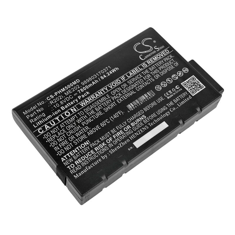 Li-ion Battery fits Draeger, Oxylog 2000+, Oxylog 3000, Oxylog 3000+ 10.8V, 7800mAh Medical Cameron Sino Technology Limited