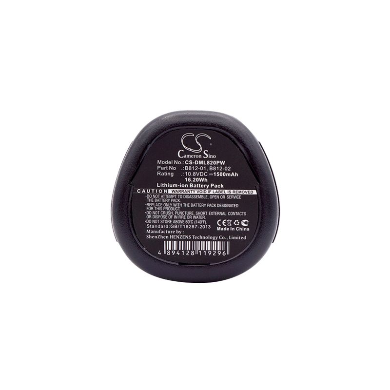 Li-ion Battery Fits Dremel, 8200, 8220, 8300 10.8v, 1500mah Power Tools Cameron Sino Technology Limited