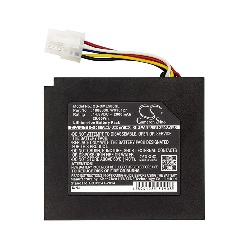 Li-ion Battery fits Dymo, Labelmanager 500ts, Labelmanager Pnp Wireless, Mobilelabeler 14.8V, 2000mAh Portable Printer Cameron Sino Technology Limited