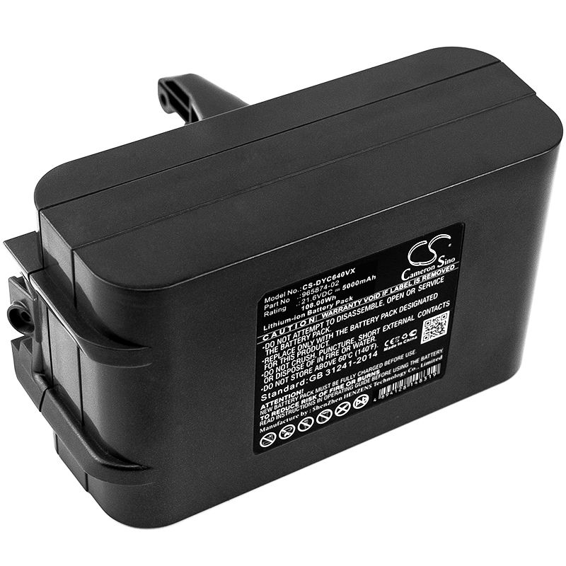 Li-ion Battery fits Dyson, Absolute, Dc58 21.6V, 5000mAh Vacuum Cameron Sino Technology Limited