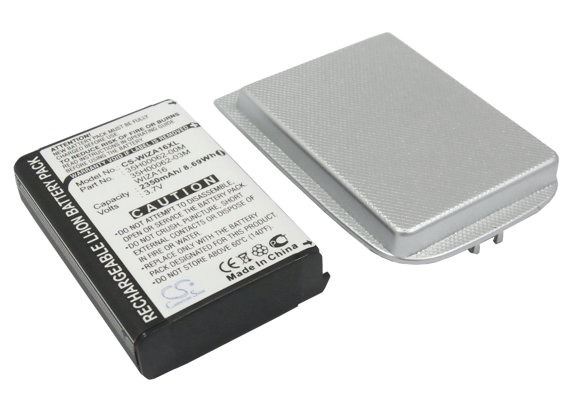 Li-ion Battery fits E-plus, Pocket Pda, Era 3.7V, 2350mAh Mobile & SmartPhone Cameron Sino Technology Limited
