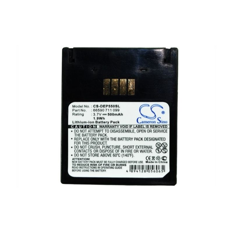 Li-ion Battery Fits Easypack, Easypack 550, Easypack 610, Easypack S 3.7v, 500mah Mobile & SmartPhone Cameron Sino Technology Limited