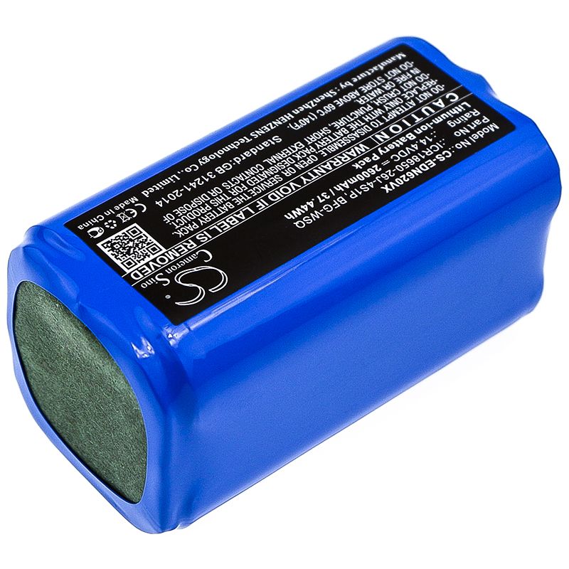 Li-ion Battery Fits Ecovacs, Cen360, Cen361 14.4v, 2600mah Vacuum Cameron Sino Technology Limited
