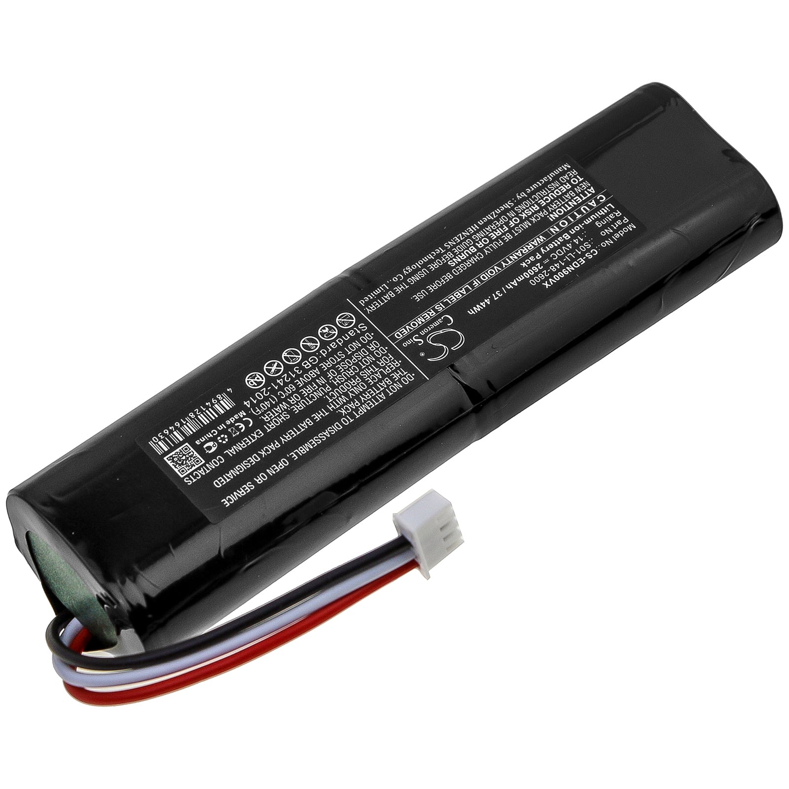 Li-ion Battery fits Ecovacs, Deebot Ozmo 900, Deebot Ozmo 901 14.4V, 2600mAh Vacuum Cameron Sino Technology Limited
