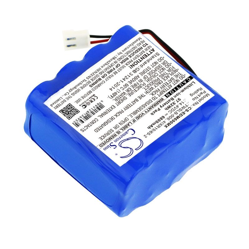 Li-ion Battery fits Edan, F6, Edan 14.4V, 6800mAh Medical Cameron Sino Technology Limited