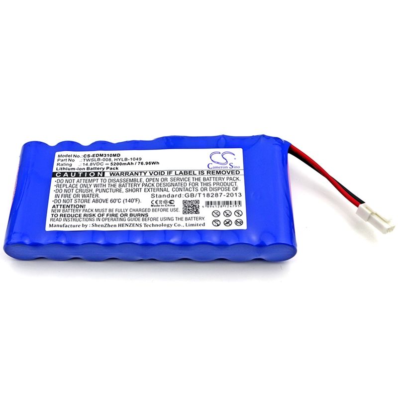 Li-ion Battery fits Edan, M3, Edan 14.8V, 5200mAh Medical Cameron Sino Technology Limited