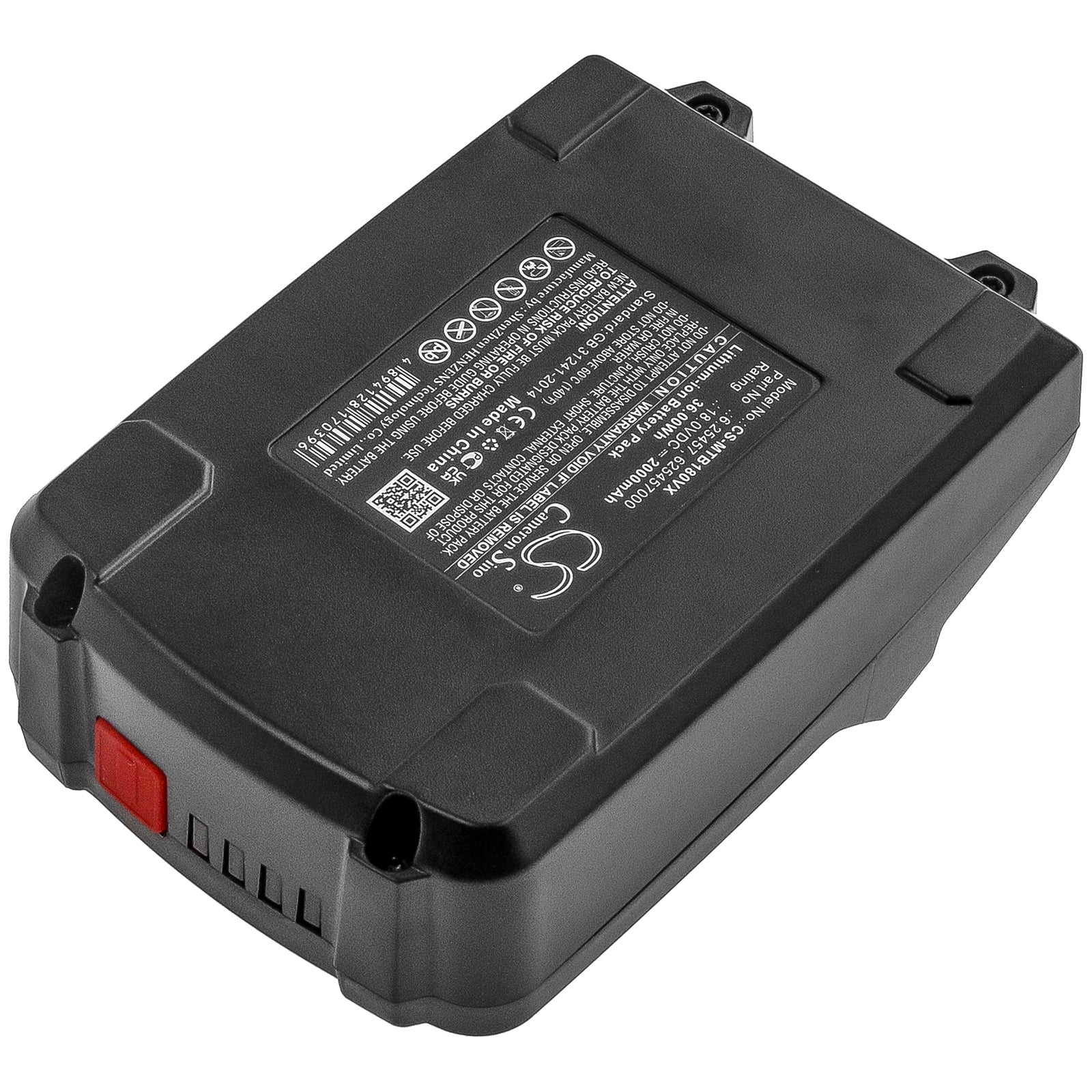 Li-ion Battery fits Eibenstock, Epg 400 A, Epg 400 A Ohne, Epg 400 A Ohne Akkus Und Ladeg 18.0V, 2000mAh Power Tools Cameron Sino Technology Limited