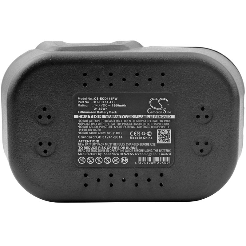 Li-ion Battery fits Einhell, Bt-cd 14.4 Li, 14.4V, 1500mAh Power Tools Cameron Sino Technology Limited