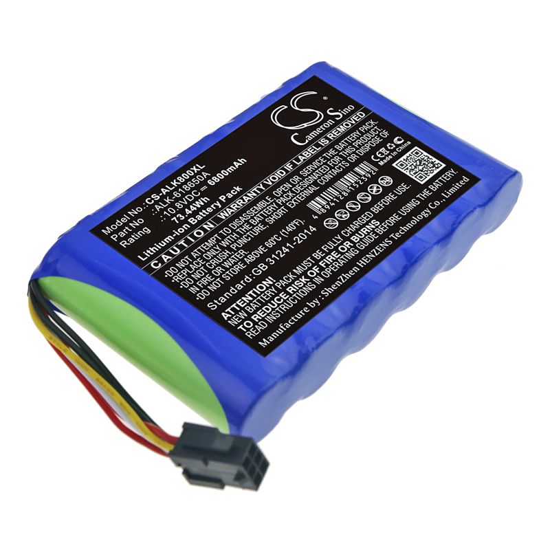 Li-ion Battery fits Eloik, Alk-80, Alk-88 10.8V, 6800mAh Equipment & Survey & Test Cameron Sino Technology Limited