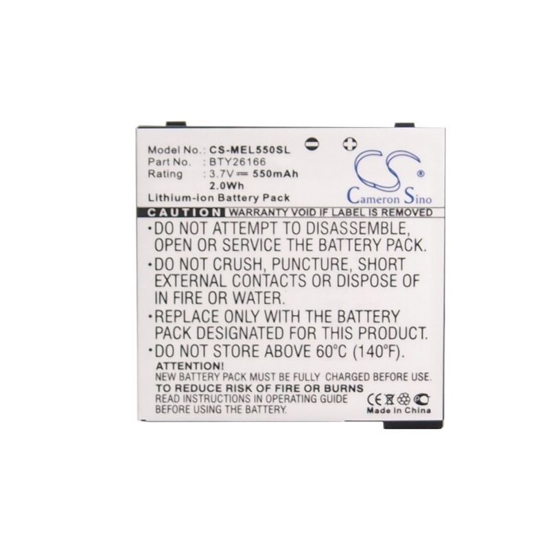 Li-ion Battery fits Elson, el550, emporia, el550 3.7V, 550mAh Mobile & SmartPhone Cameron Sino Technology Limited