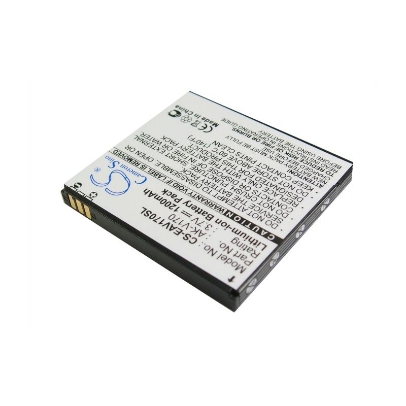 Li-ion Battery fits Emporia, ak-v170, life+, lifeplus 3.7V, 1200mAh Mobile & SmartPhone Cameron Sino Technology Limited