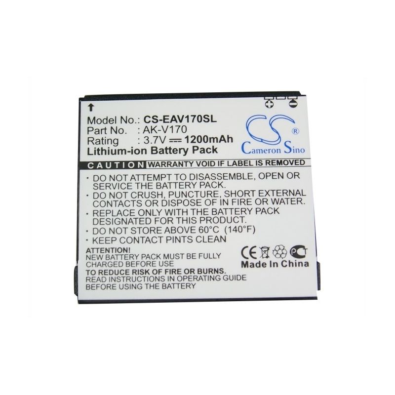 Li-ion Battery fits Emporia, ak-v170, life+, lifeplus 3.7V, 1200mAh Mobile & SmartPhone Cameron Sino Technology Limited