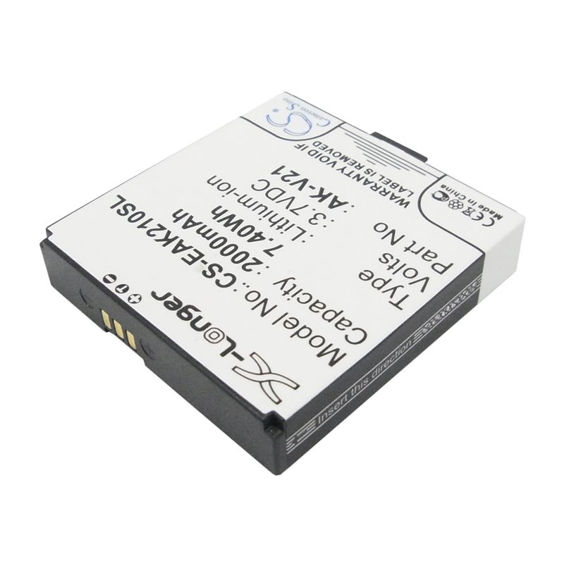 Li-ion Battery fits Emporia, ak-v21, talk, talk comfort v20 3.7V, 2000mAh Communications Cameron Sino Technology Limited (Suspended)