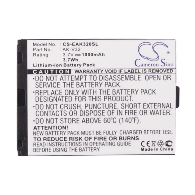 Li-ion Battery fits Emporia, click, click v32, click v32c 3.7V, 1000mAh Mobile & SmartPhone Cameron Sino Technology Limited