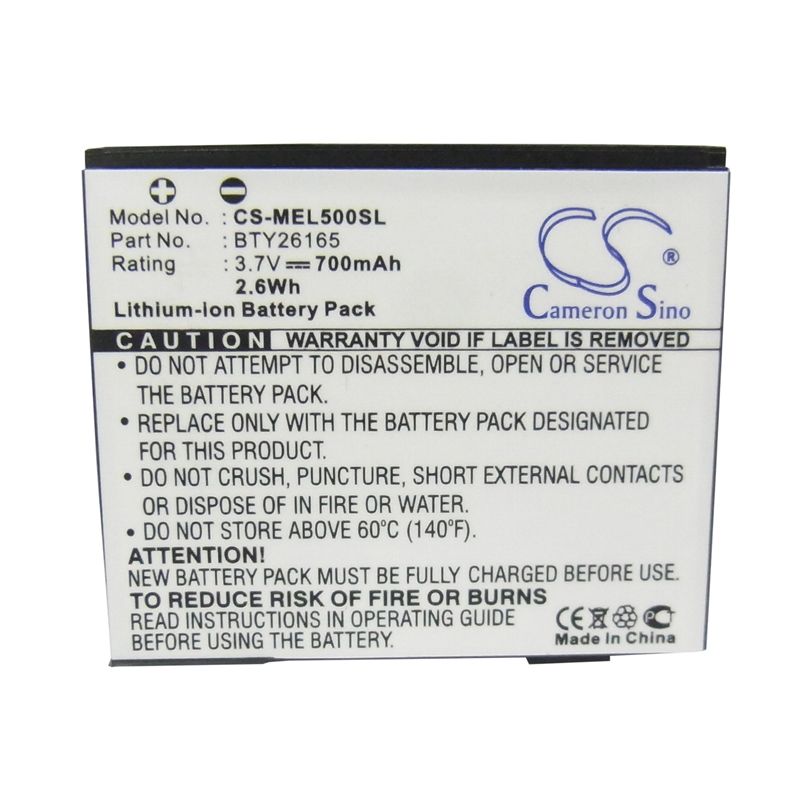 Li-ion Battery fits Emporia, Elson El500, Mobistel El500 3.7V, 700mAh Computer Cameron Sino Technology Limited (Suspended)