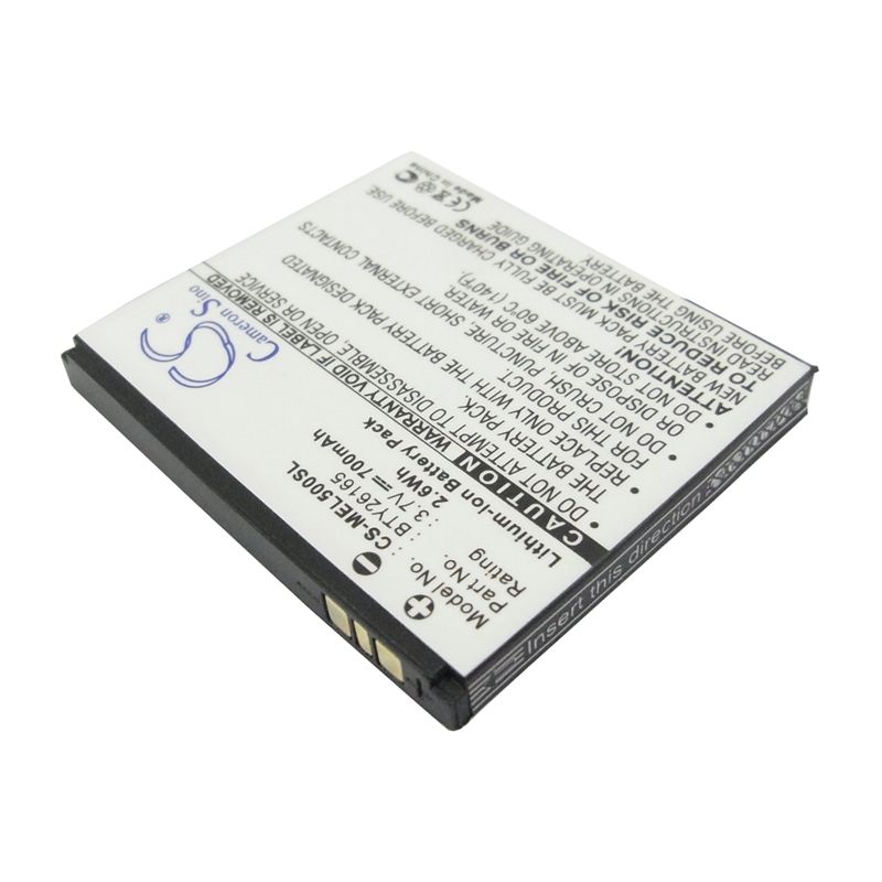 Li-ion Battery fits Emporia, Elson El500, Mobistel El500 3.7V, 700mAh Computer Cameron Sino Technology Limited (Suspended)