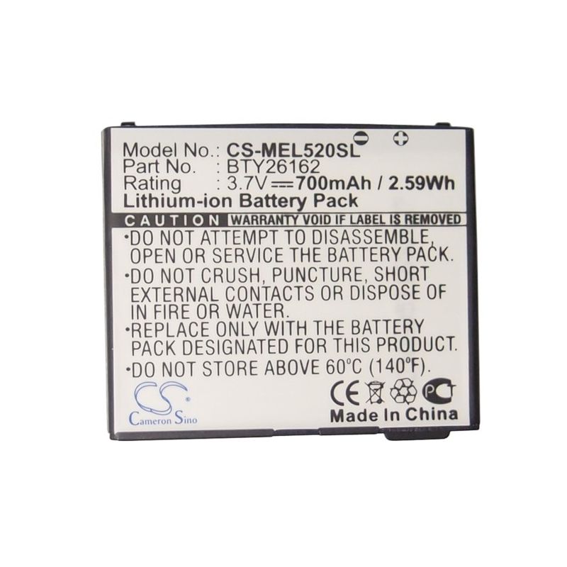 Li-ion Battery fits Emporia, elson el520 3.7V, 700mAh Mobile & SmartPhone Cameron Sino Technology Limited