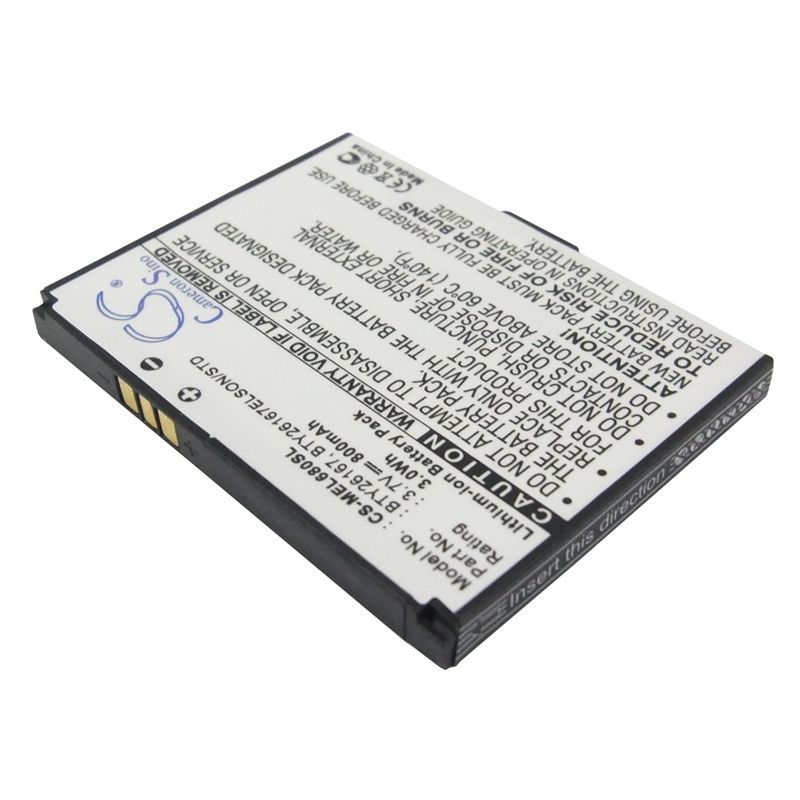 Li-ion Battery fits Emporia, elson el680, mobistel el680, mobistel 3.7V, 800mAh Mobile & SmartPhone Cameron Sino Technology Limited