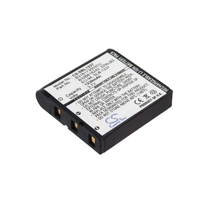 Li-ion Battery fits Epson, L-500v, Samsung, Digimax L55 3.7V, 1230mAh Home Electronics Cameron Sino Technology Limited