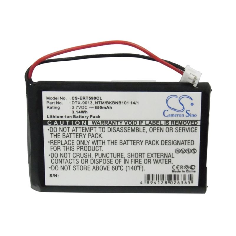 Li-ion Battery fits Ericsson, Dt590, Dt5900, Dtx-9013 3.7V, 850mAh Cordless Phone Cameron Sino Technology Limited
