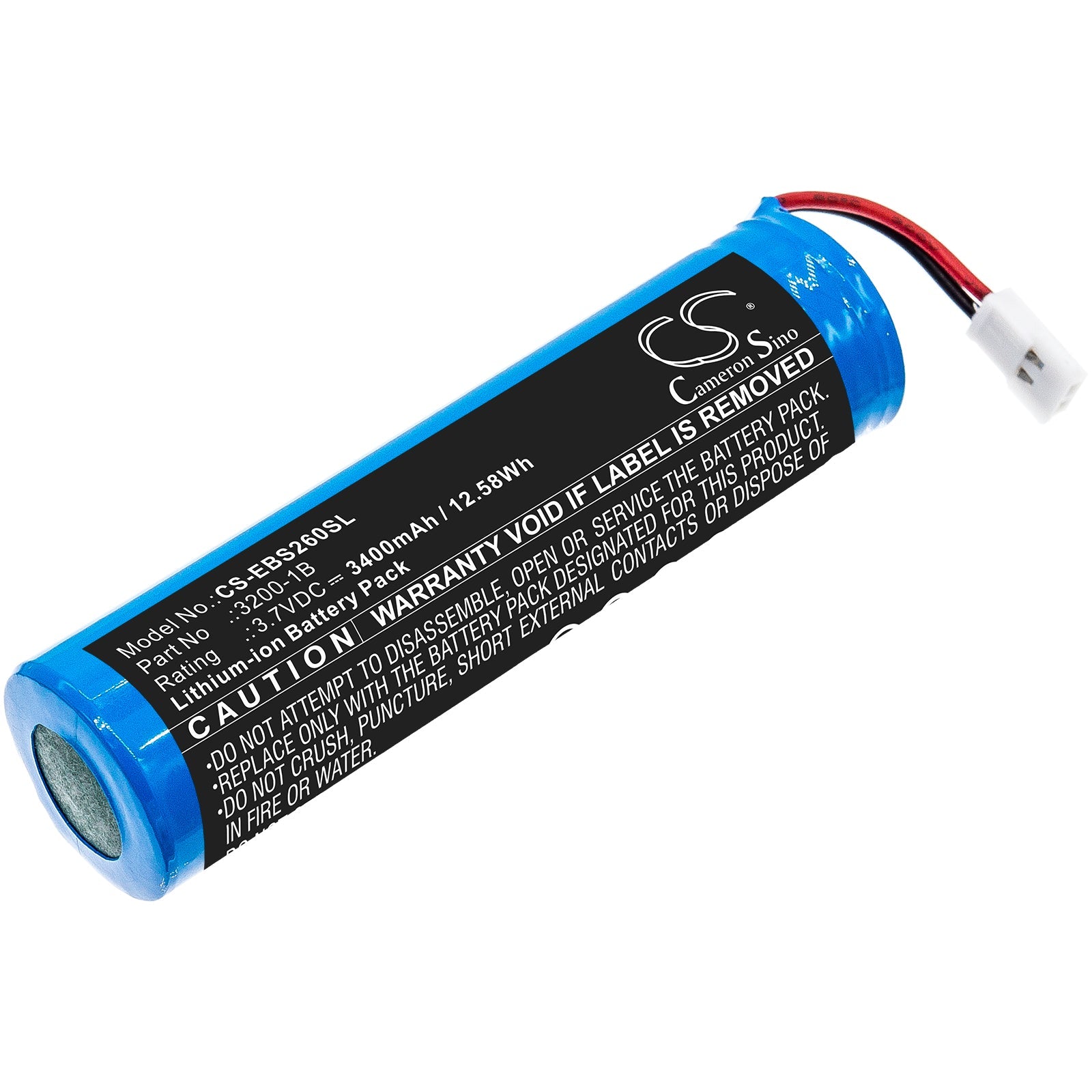 Li-ion Battery fits Eschenbach, Visolux Digital Hd 3.7V, 3400mAh Electronic Magnifier Cameron Sino Technology Limited