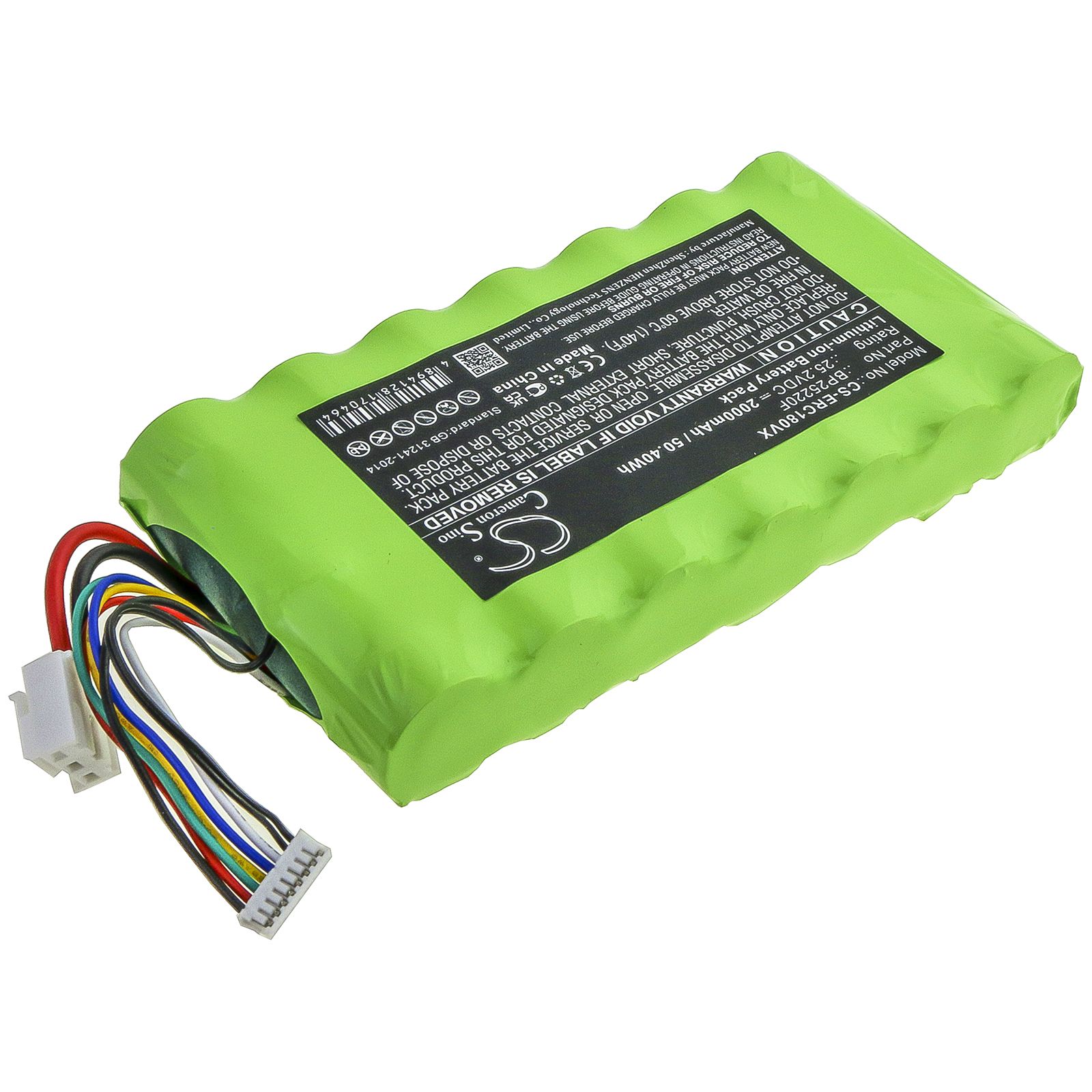 Li-ion Battery fits Eureka, Nec180 Pro 25.2V, 2000mAh Vacuum Cameron Sino Technology Limited
