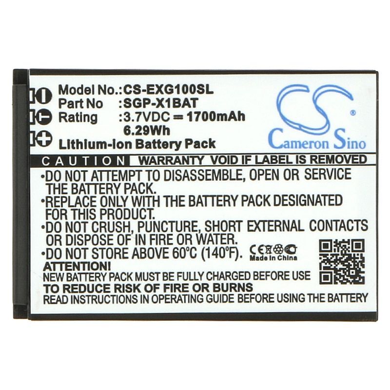 Li-ion Battery fits Evolveo, strongphone x1 3.7V, 1700mAh Mobile & SmartPhone Cameron Sino Technology Limited