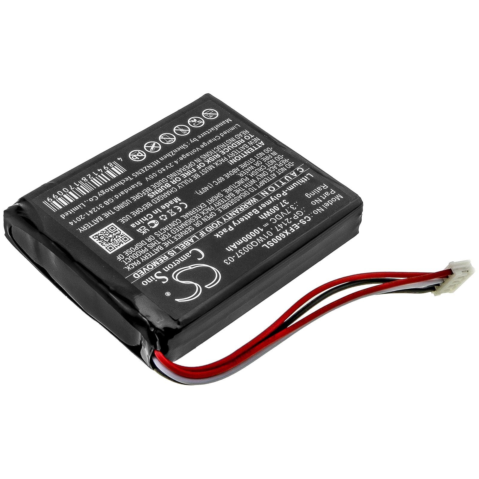 Li-ion Battery fits Exfo, Max-600, Max-605, Max-610 3.7V, 10000mAh Equipment & Survey & Test Cameron Sino Technology Limited